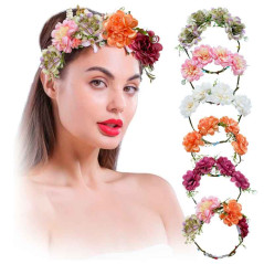Diadema de Flores Mod. 8