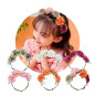 Diadema o Vincha de Flores Mod. 8 (Und)