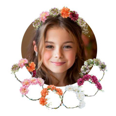 Diadema de Flores Mod. 8