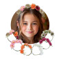 Diadema o Vincha de Flores Mod. 8 (Und)