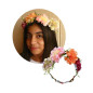 Diadema o Vincha de Flores Mod. 8 (Und)