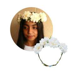 Diadema de Flores Mod. 8