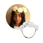 Diadema o Vincha de Flores Mod. 8 (Und)