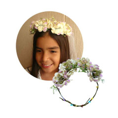 Diadema de Flores Mod. 8