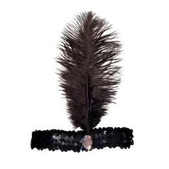 Diadema o Vincha estilo años 20