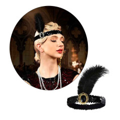 Diadema o Vincha estilo años 20
