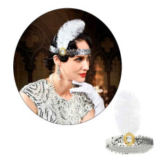 Diadema o Vincha estilo años 20