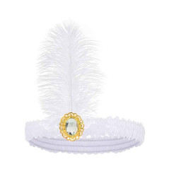 Diadema o Vincha estilo años 20