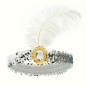 Diadema o Vincha estilo años 20 (Und) Diadema o Vincha estilo años 20 (Und)