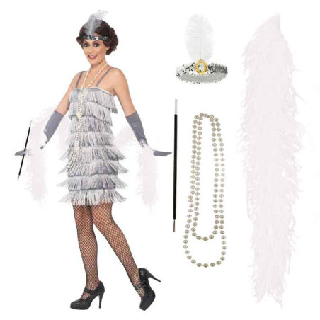Juego de Accesorios Charleston estilo años 20