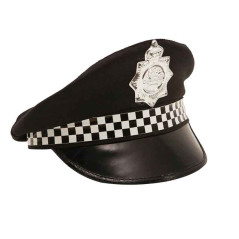 Sombrero de disfraz de policia