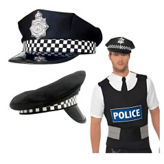 Sombrero de disfraz de policia