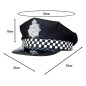 Sombrero de disfraz de policía Sombrero de disfraz de policía