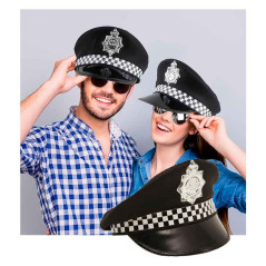 Sombrero de disfraz de policia