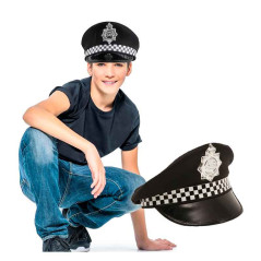 Sombrero de disfraz de policia