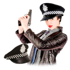Sombrero de disfraz de policia