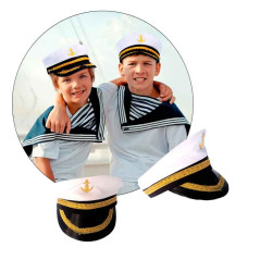 Sombrero de disfraz de marinero