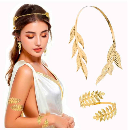 Conjunto de Accesorios de Disfraz de Dios(a) Griega(o)