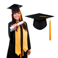 Sombrero o gorro (Birrete) de graduación