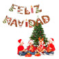 Banner Feliz navidad cartulina Banner Feliz navidad cartulina