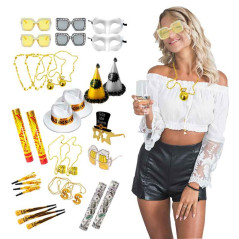 Cotillón año nuevo de 32 articulos