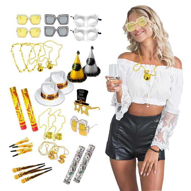 Cotillon Año Nuevo de 32 articulos (Mod B2)