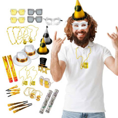 Cotillón año nuevo de 32 articulos