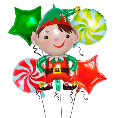 Globos navidad Elfo