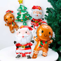 Globos decorativos navidad