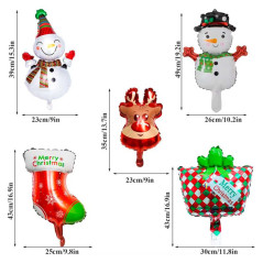 Globos decorativos navidad