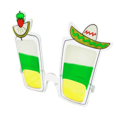 Lentes, gafas para cócteles tropicales (Pack 12 Uds)