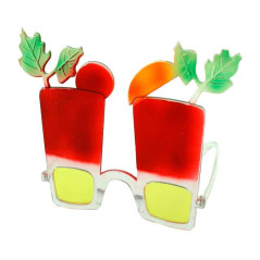 Lentes, gafas para cócteles tropicales (Pack 12 Uds)