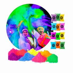 Carnavales , matrimonios, cumpleaños polvos de colores