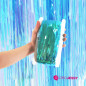 Cortina Tornasolada celeste 1 x 2 Cortina Tornasolada celeste 1 x 2