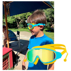 Máscara de natación buceo protección UV