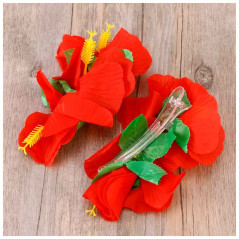 Gancho flor de hibisco