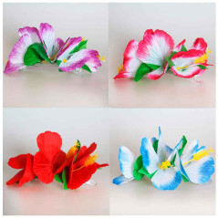 Gancho flor de hibisco