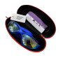 Lentes de natación UV antiempaño (estuche plata)