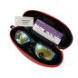 Lentes de natación UV antiempaño (estuche plata)