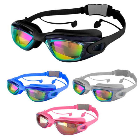 Lentes de natación protección UV antiempaño