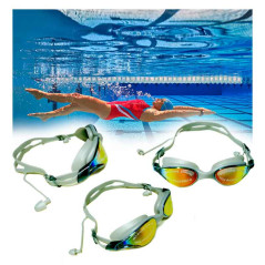 Lentes de natación protección UV antiempaño