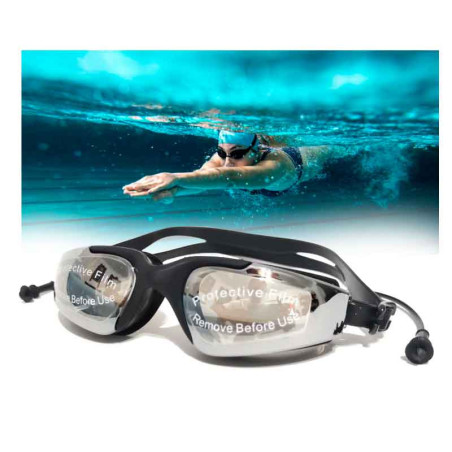 Lentes de natación protección UV antiempaño