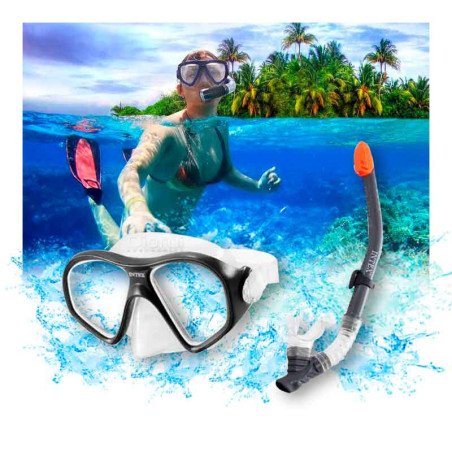 Máscara y Snorkel para jóvenes, adultos