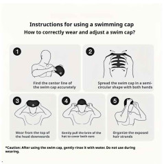 Gorra de natación con OREJERAS