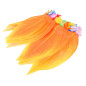 Falda de Hoja de Hula  AMARILLA y Set Hawaiano Luau