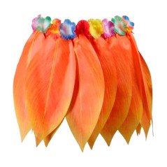 Falda de Hoja de Hula y Set de Hawaiano