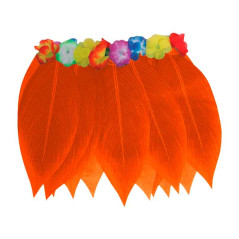 Falda de Hoja de Hula y Set de Hawaiano