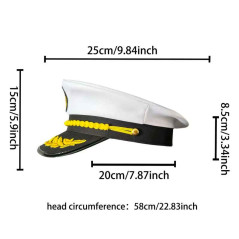 Sombrero de disfraz de marinero