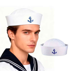 Sombrero redondo mas Bufanda  de marinero