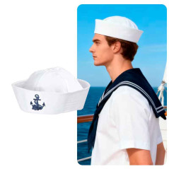 Sombrero redondo mas Bufanda  de marinero